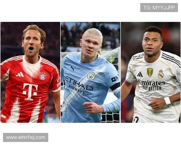 三大锋线巨星齐发力凯恩哈兰德各22球姆巴佩紧随其后